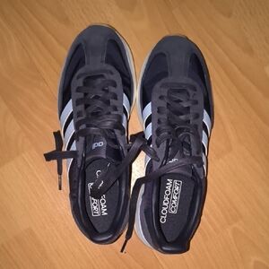 adidas | Black and White Cloudfoam Sneakers